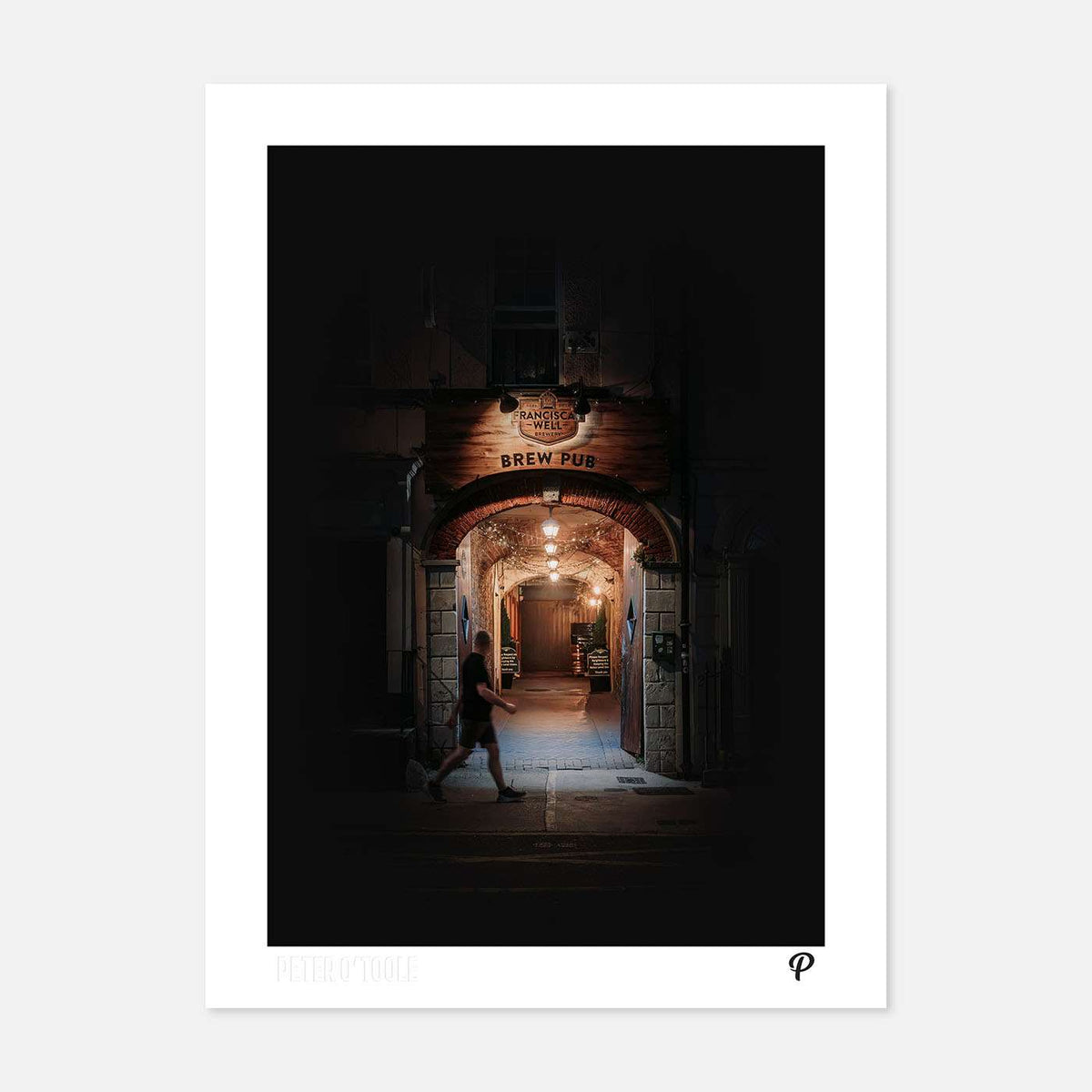 The Franciscan Well Pub print - Spailpín - A4 Print