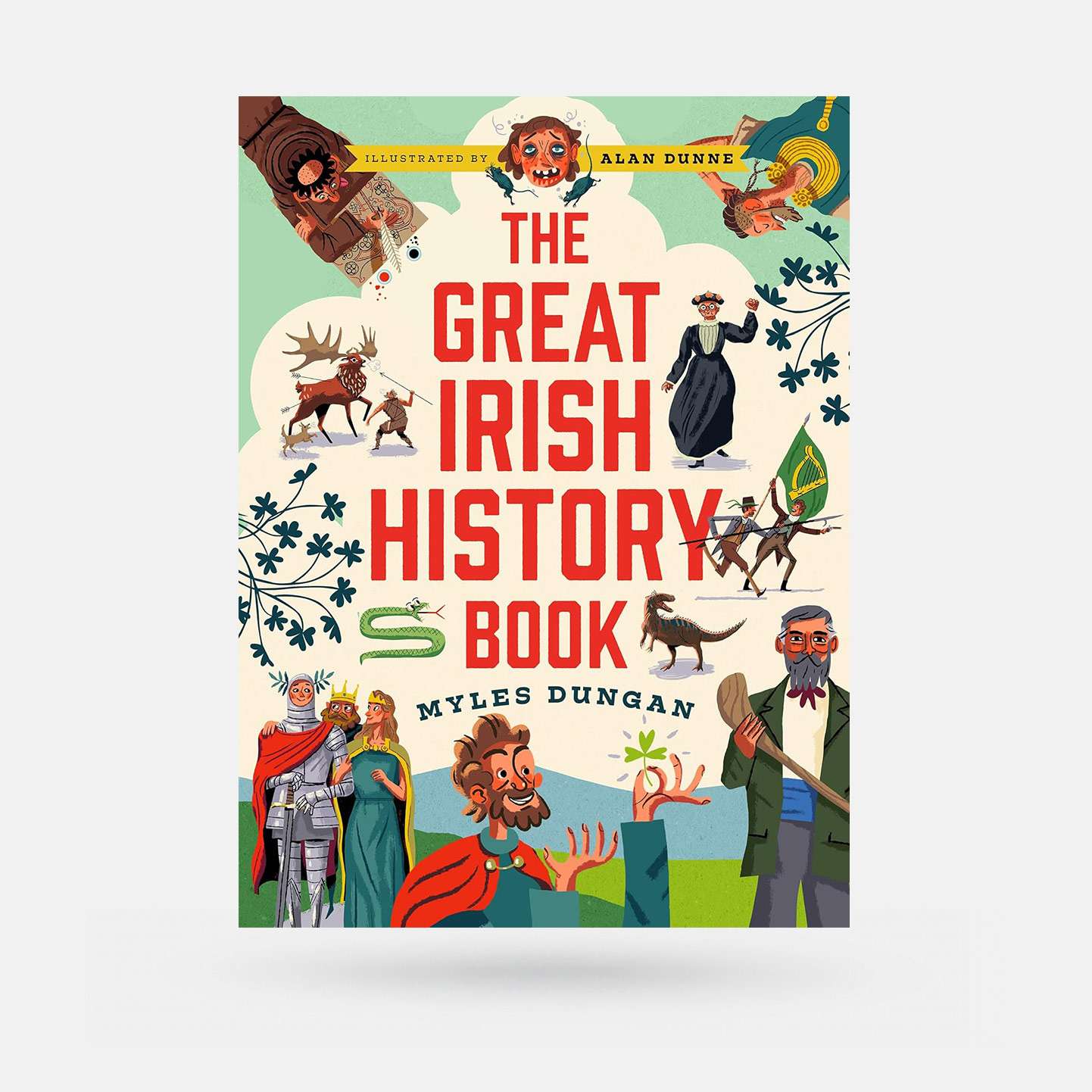 The Great Irish History Book by Myles Dungan - Book - Spailpín
