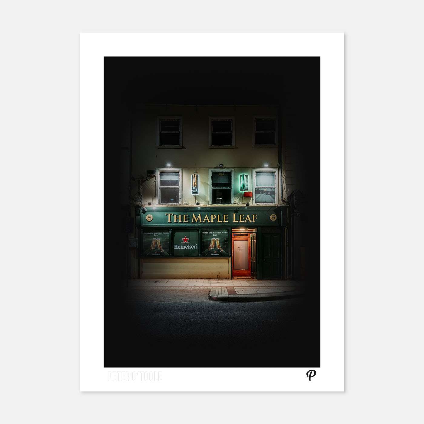The Maple Leaf Pub Print - Spailpín - A4 Print
