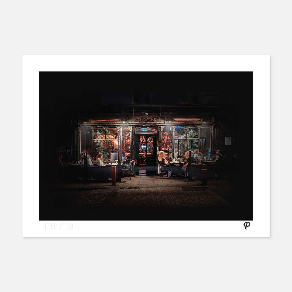 The Raven Pub Print - Spailpín - A4 Print