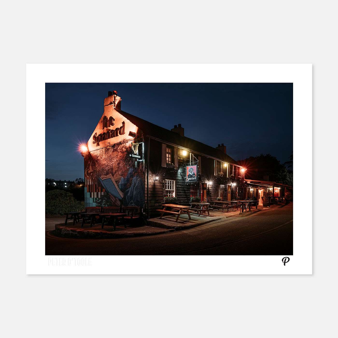 The Spaniard Pub Print - Spailpín - A4 Print