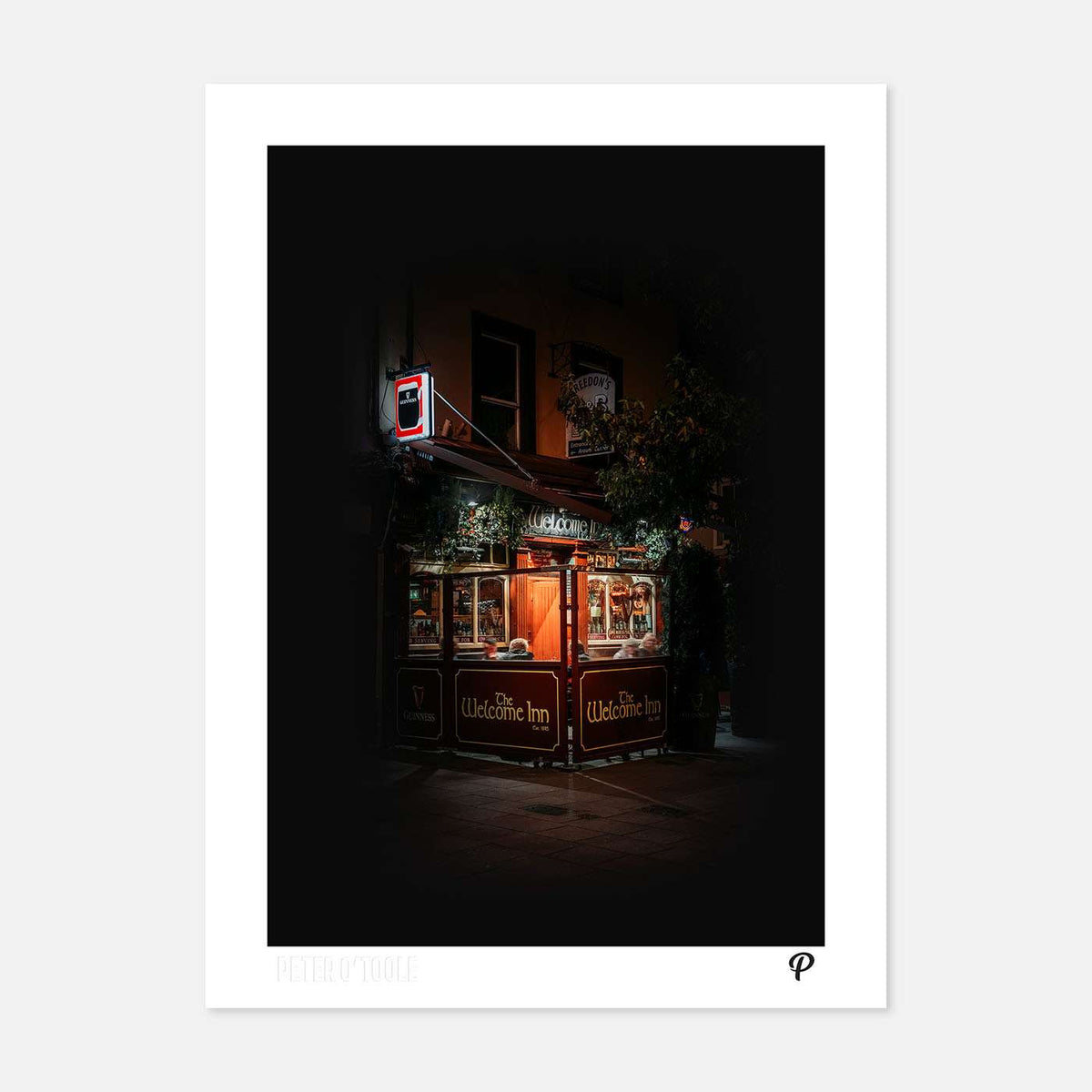 The Welcome Inn Pub Print - Spailpín - A4 Print