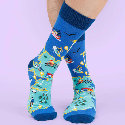 Wild Atlantic Way - Socks - Spailpín
