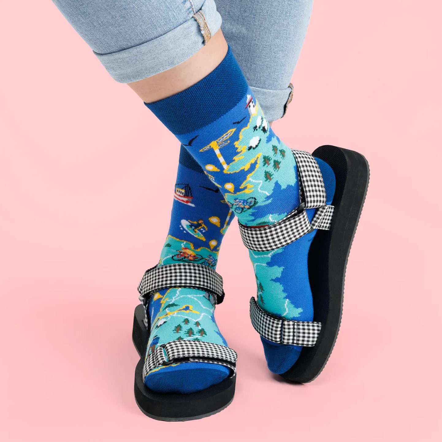 Wild Atlantic Way - Socks - Spailpín