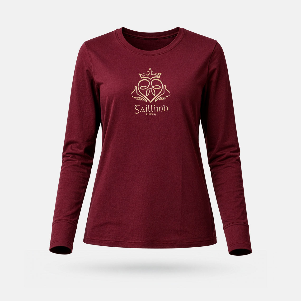 Gaillimh Claddagh - Womens' Long Sleeve T-Shirt