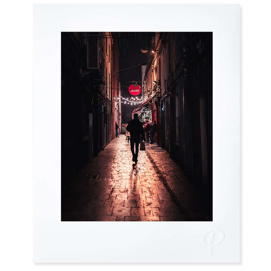 Strolling to Scoozi Print - Spailpín - 8x10" Print
