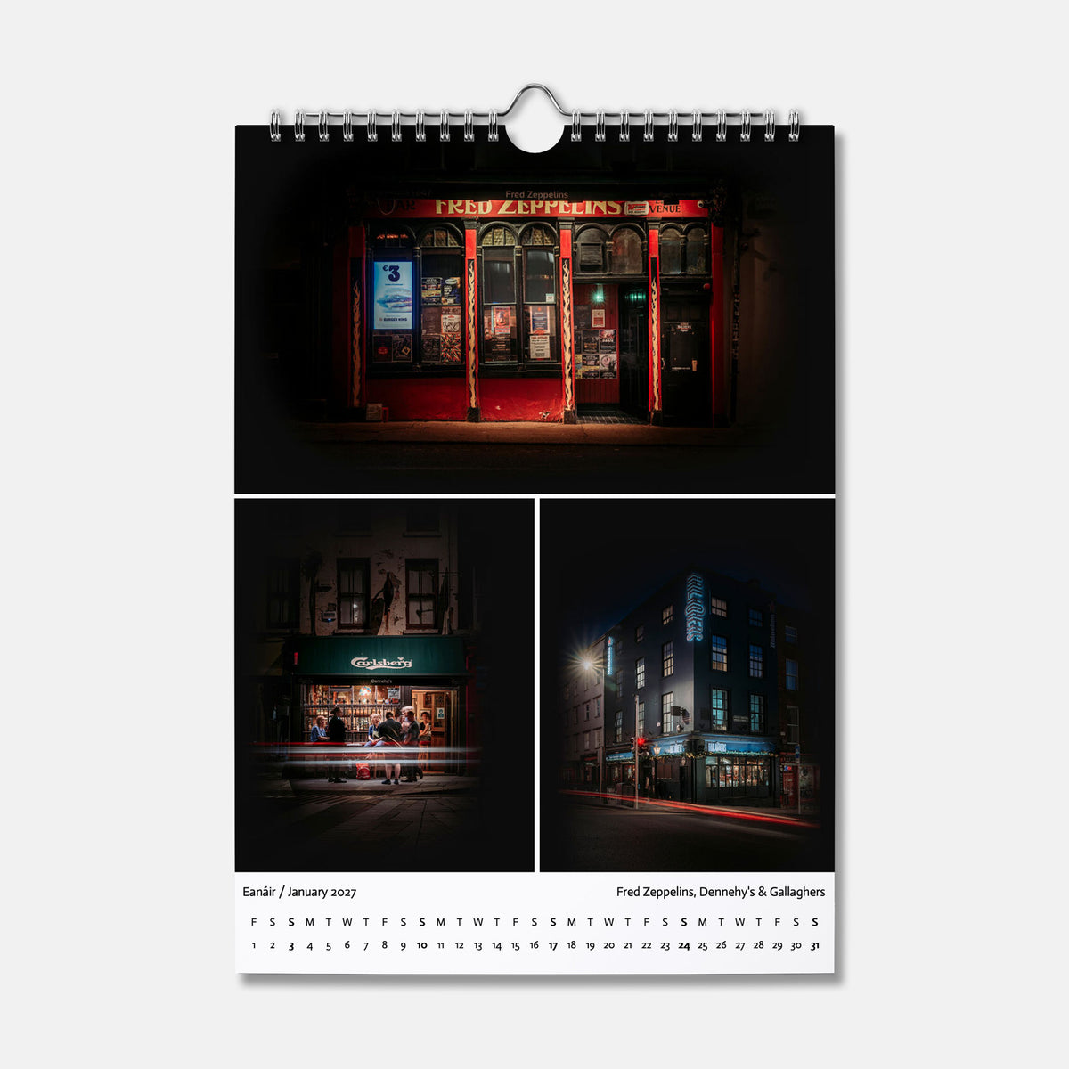 Féilire Tithe Tábhairne Chorcaí 2027 - Calendar (Pre-Order)
