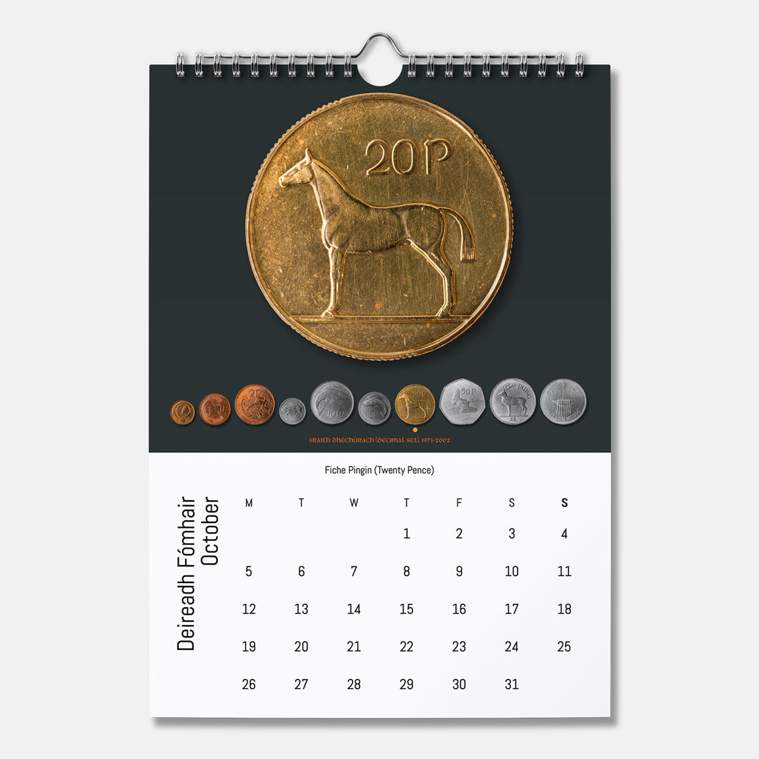 Boinn na hÉireann - Féilire 2026 (Coins of Ireland Calendar 2026)