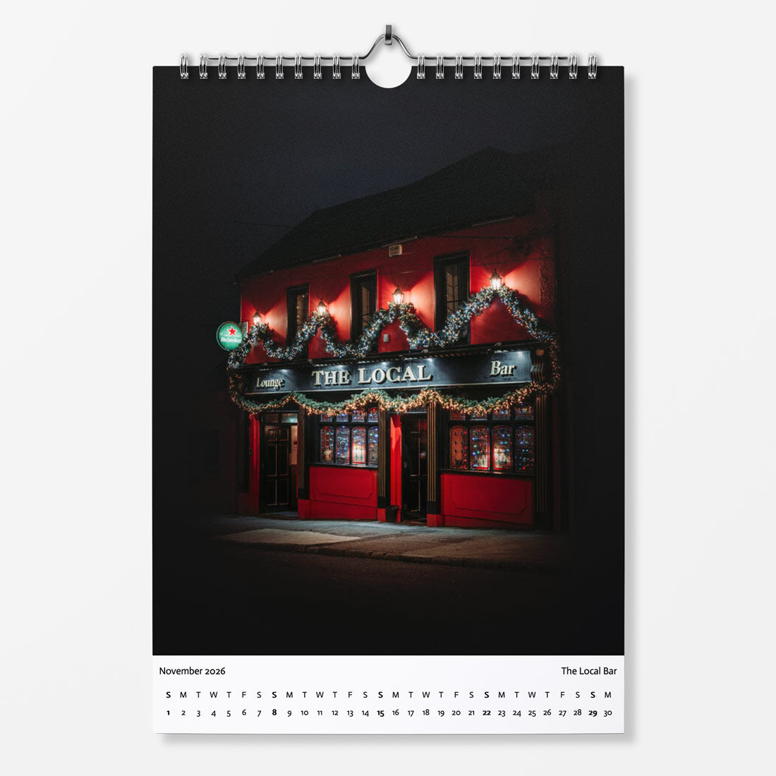Cork Pubs 2026 Calendar