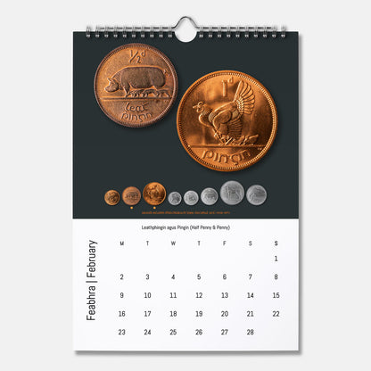 Boinn na hÉireann - Féilire 2026 (Coins of Ireland Calendar 2026)