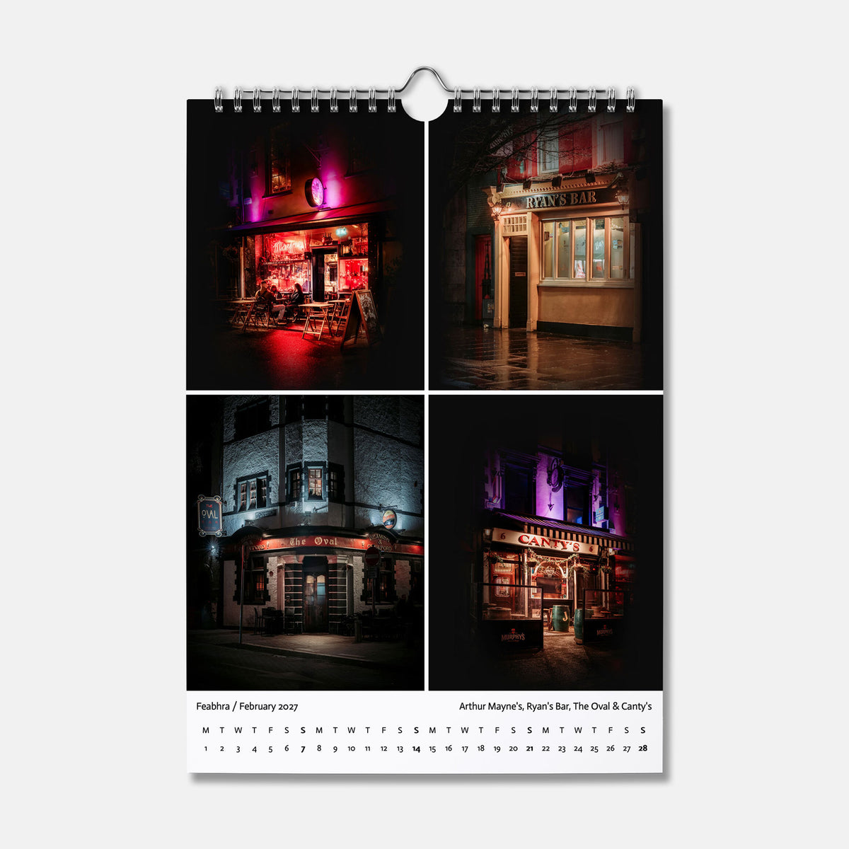 Féilire Tithe Tábhairne Chorcaí 2027 - Calendar (Pre-Order)
