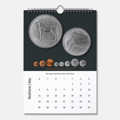 Boinn na hÉireann - Féilire 2026 (Coins of Ireland Calendar 2026)