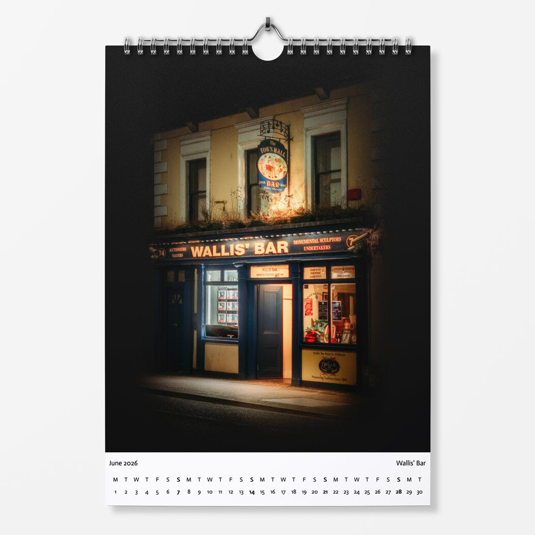 Cork Pubs 2026 Calendar