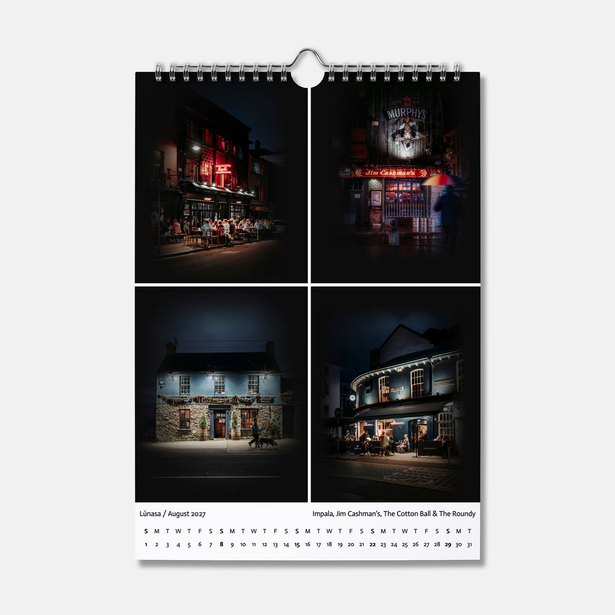 Féilire Tithe Tábhairne Chorcaí 2027 - Calendar (Pre-Order)