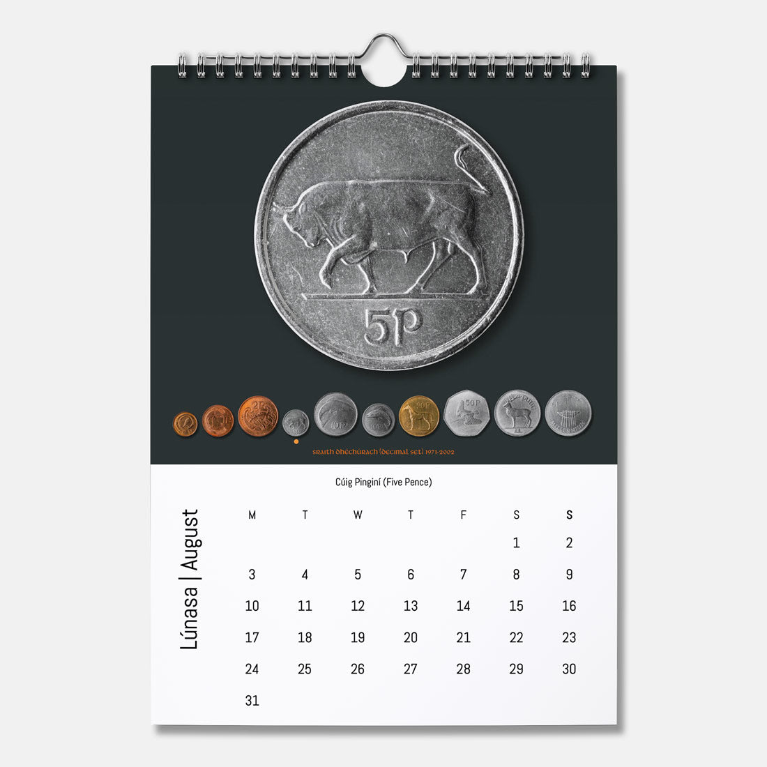 Boinn na hÉireann - Féilire 2026 (Coins of Ireland Calendar 2026)