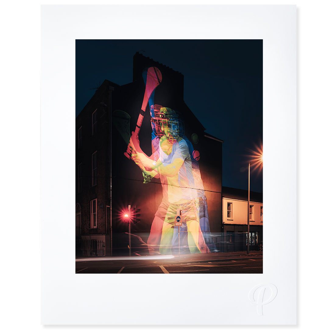 Aches Hurling Mural on Angelsea Street Print