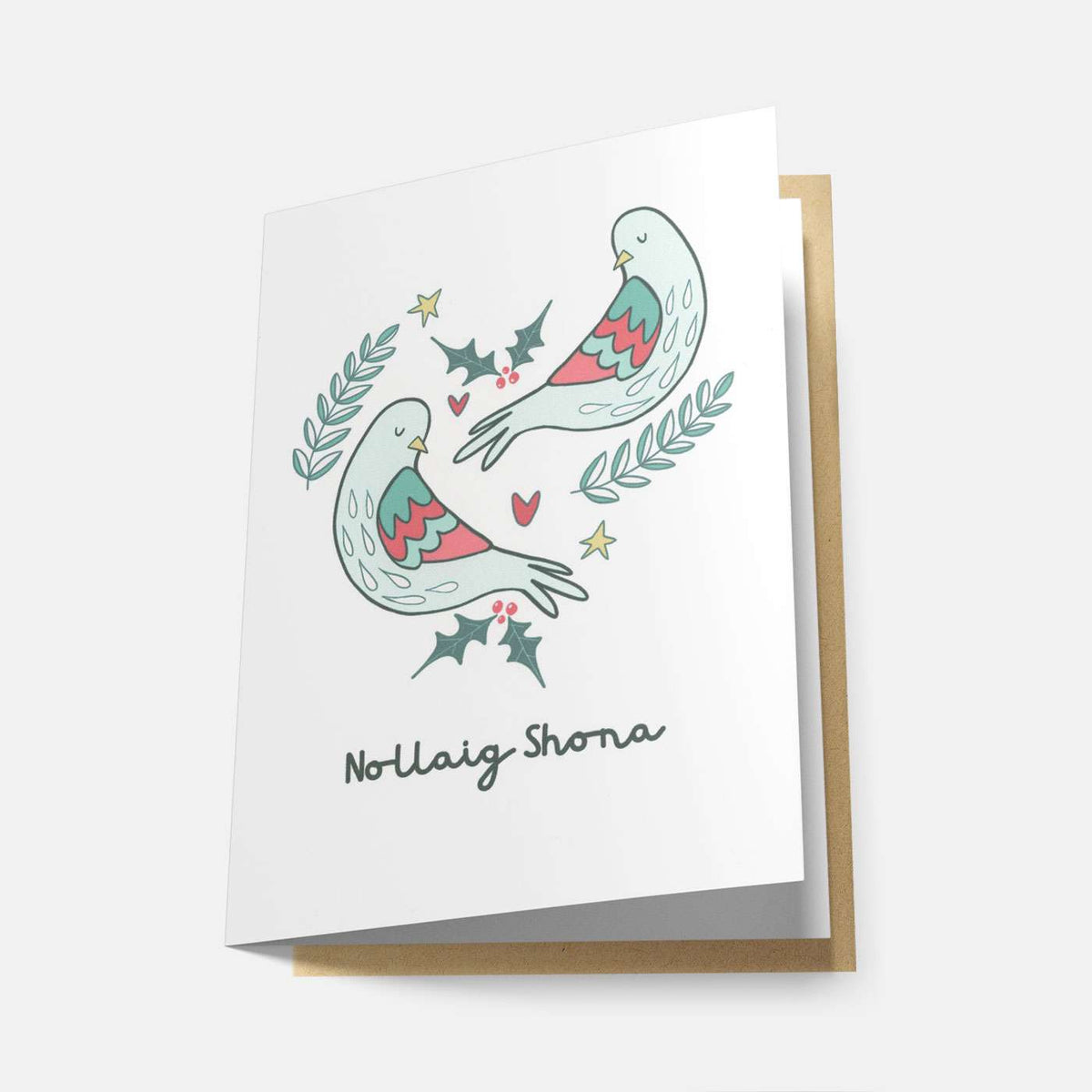Nollaig Shona - Pacáiste de 6 Chárta Beannachta