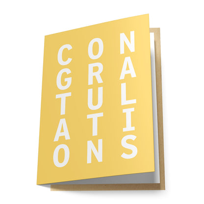 Congratulations Greeting Card