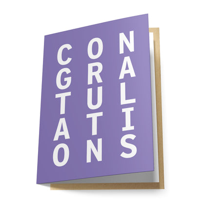 Congratulations Greeting Card