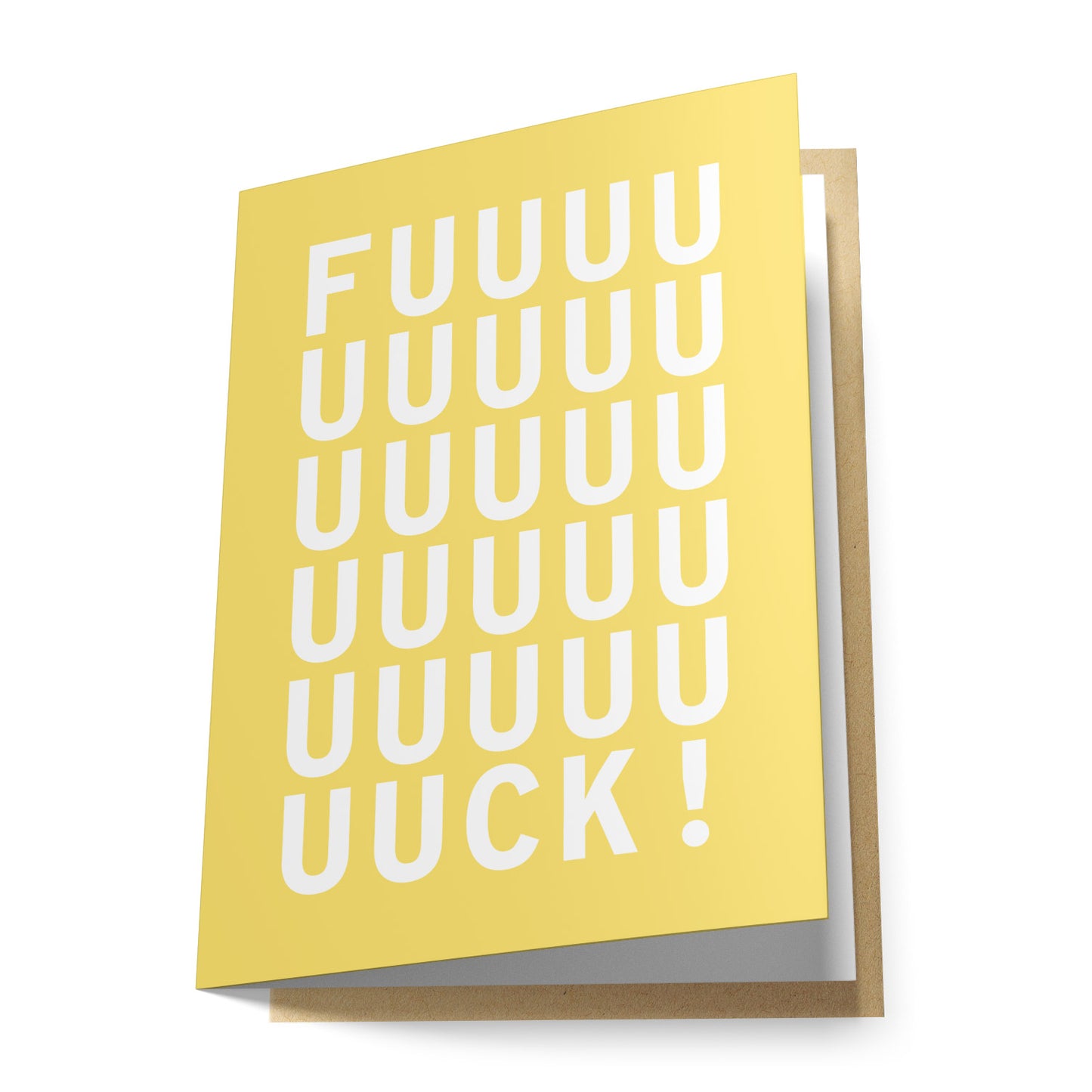 Fuuuk Greeting Card