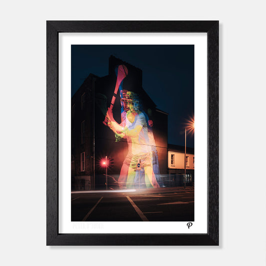 Aches Hurling Mural on Angelsea Street Print