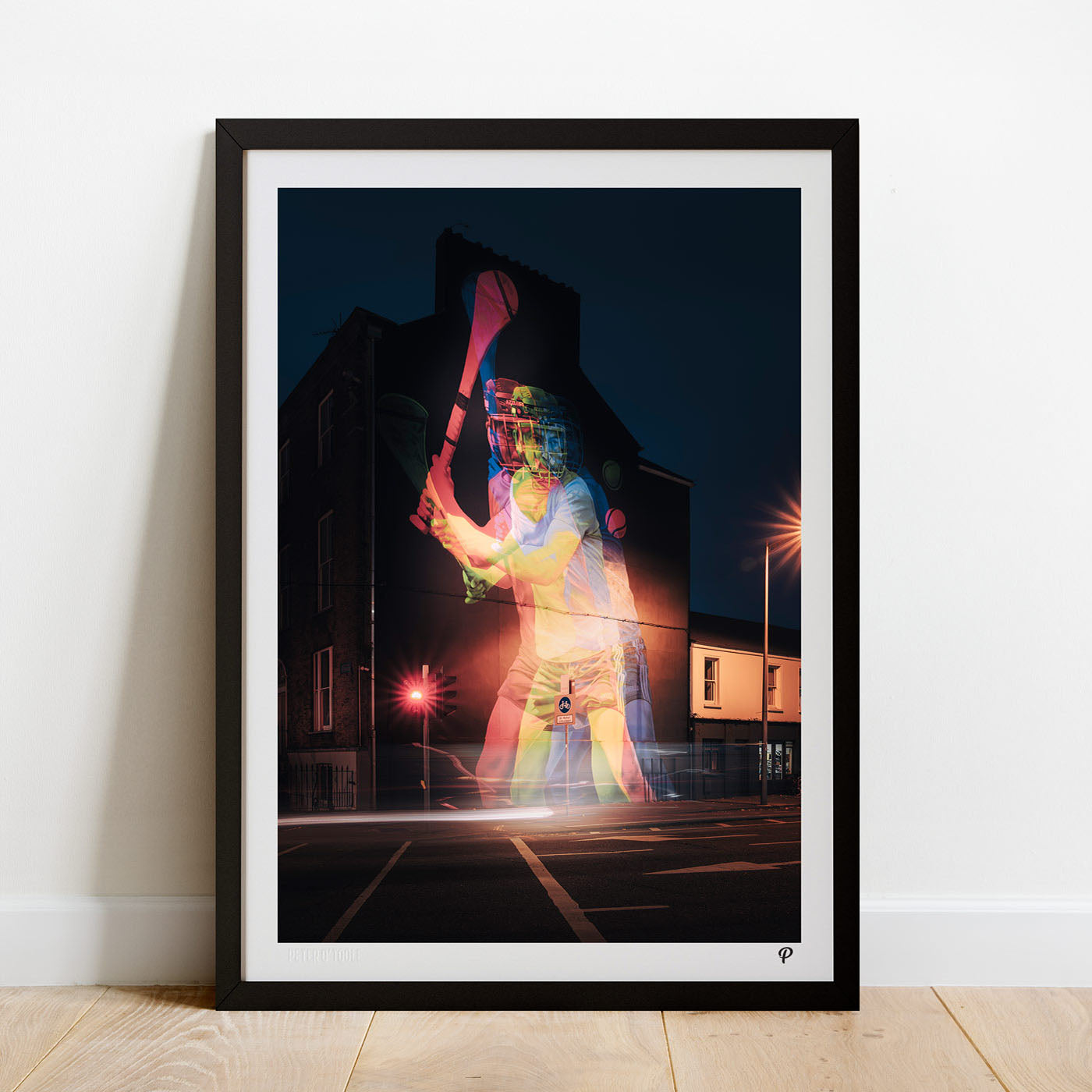 Aches Hurling Mural on Angelsea Street Print