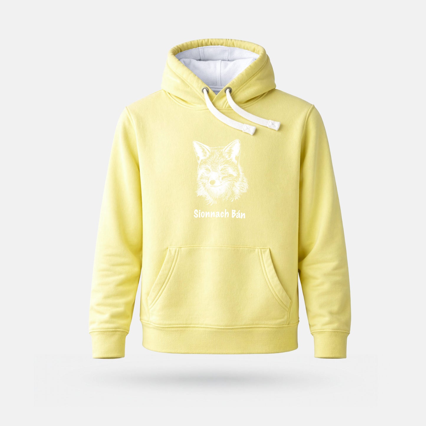 Sionnach Bán - Heavyweight Adults' Hoodie