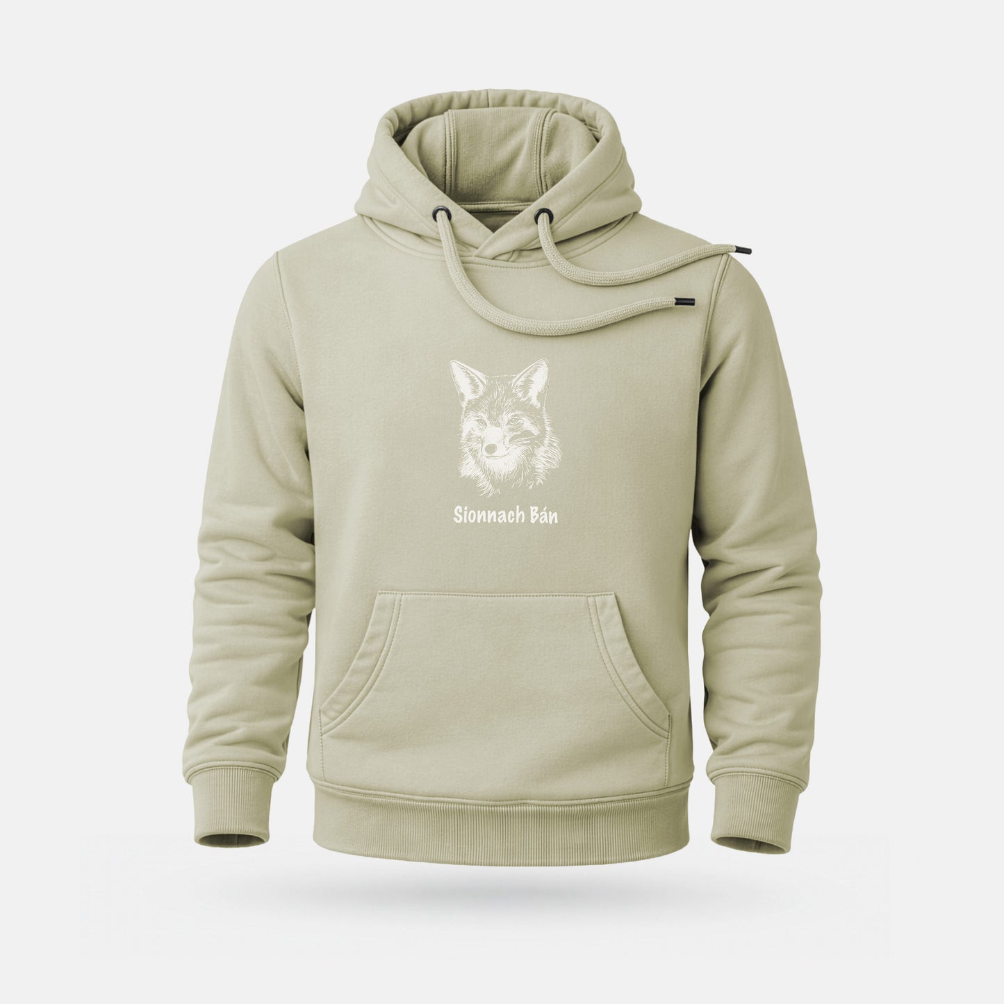Sionnach Bán - Heavyweight Adults' Hoodie