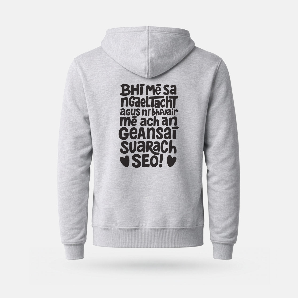 Bhí Mé sa nGaeltacht - Midweight Adults' Hoodie