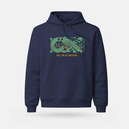 Fill ar do Dhúchas - Midweight Adults' Hoodie
