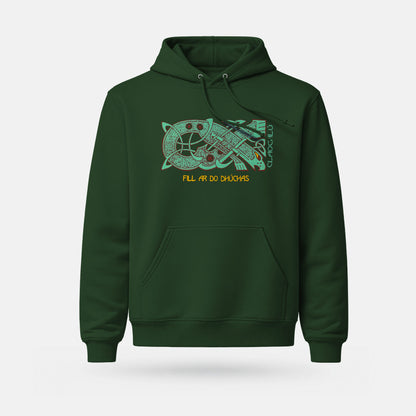 Fill ar do Dhúchas - Midweight Adults' Hoodie