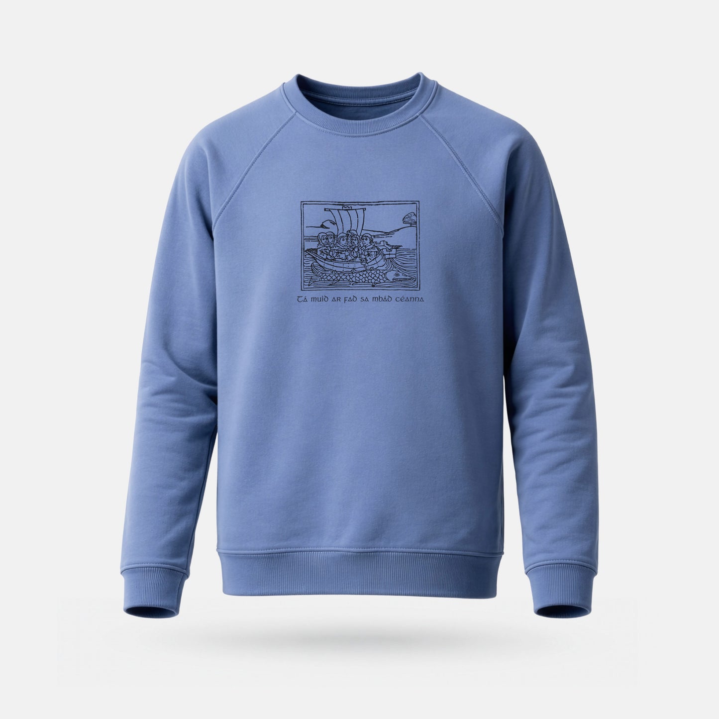 Tá Muid ar Fad sa mBád Céanna - Organic Adults' Sweatshirt