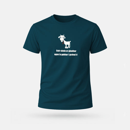 Cuir Síoda ar Ghabhar - Adults' T-Shirt