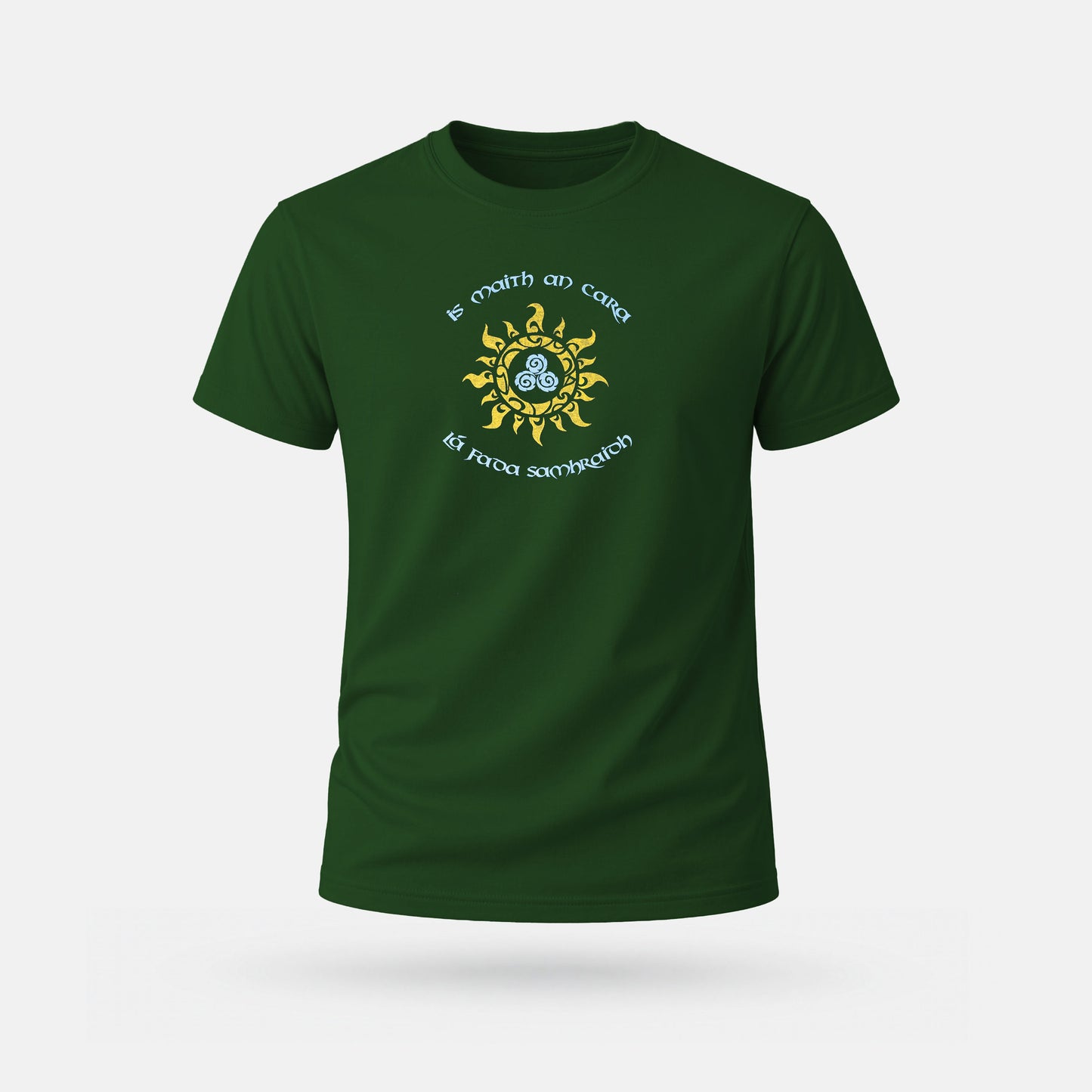 Is Maith an Cara Lá Fada Samhraidh - Adults' T-Shirt