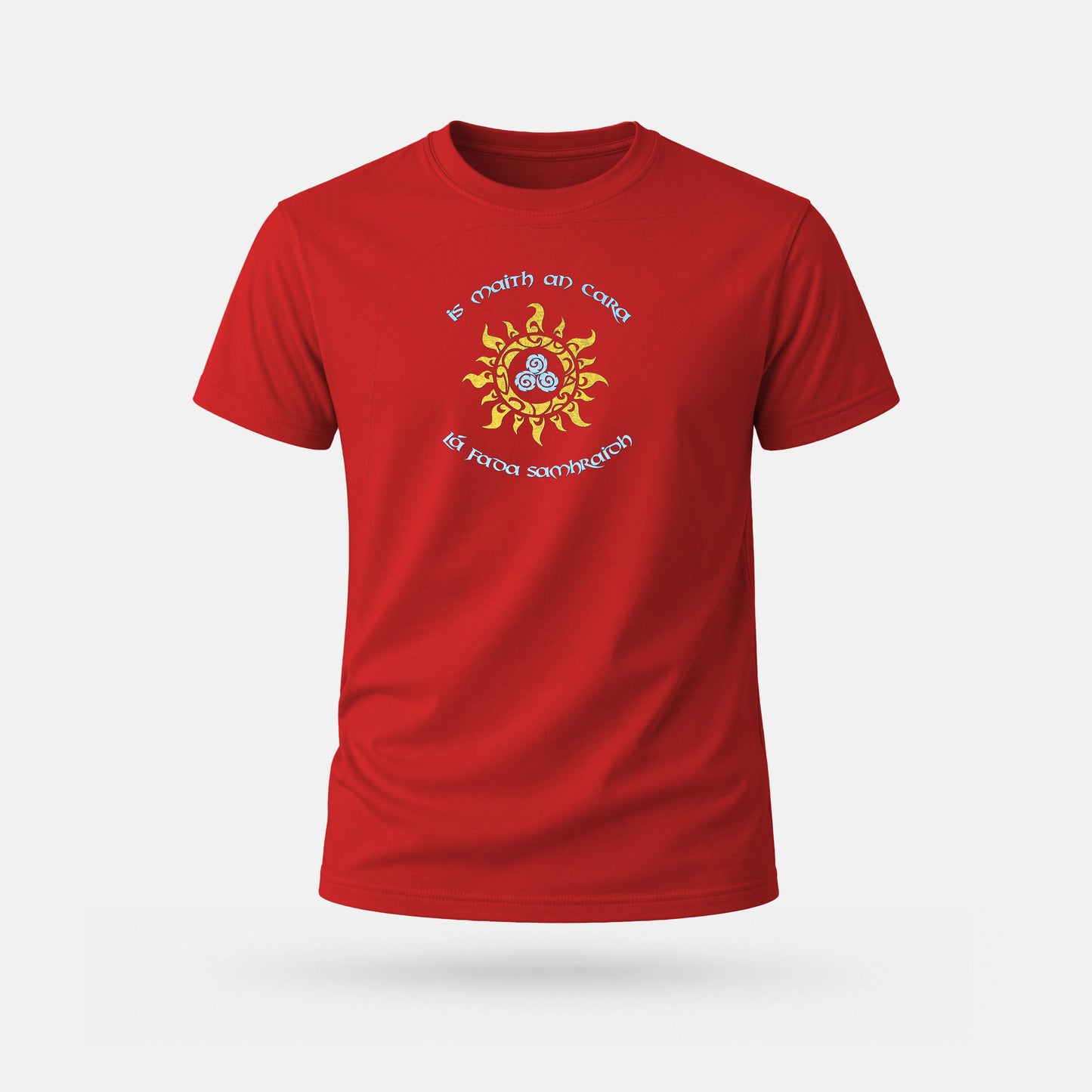 Is Maith an Cara Lá Fada Samhraidh - Adults' T-Shirt