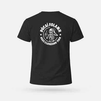 Pócaí Folamh agus Cloigeann Tinn - Adults' T-Shirt
