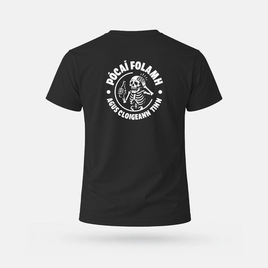 Pócaí Folamh agus Cloigeann Tinn - Adults' T-Shirt