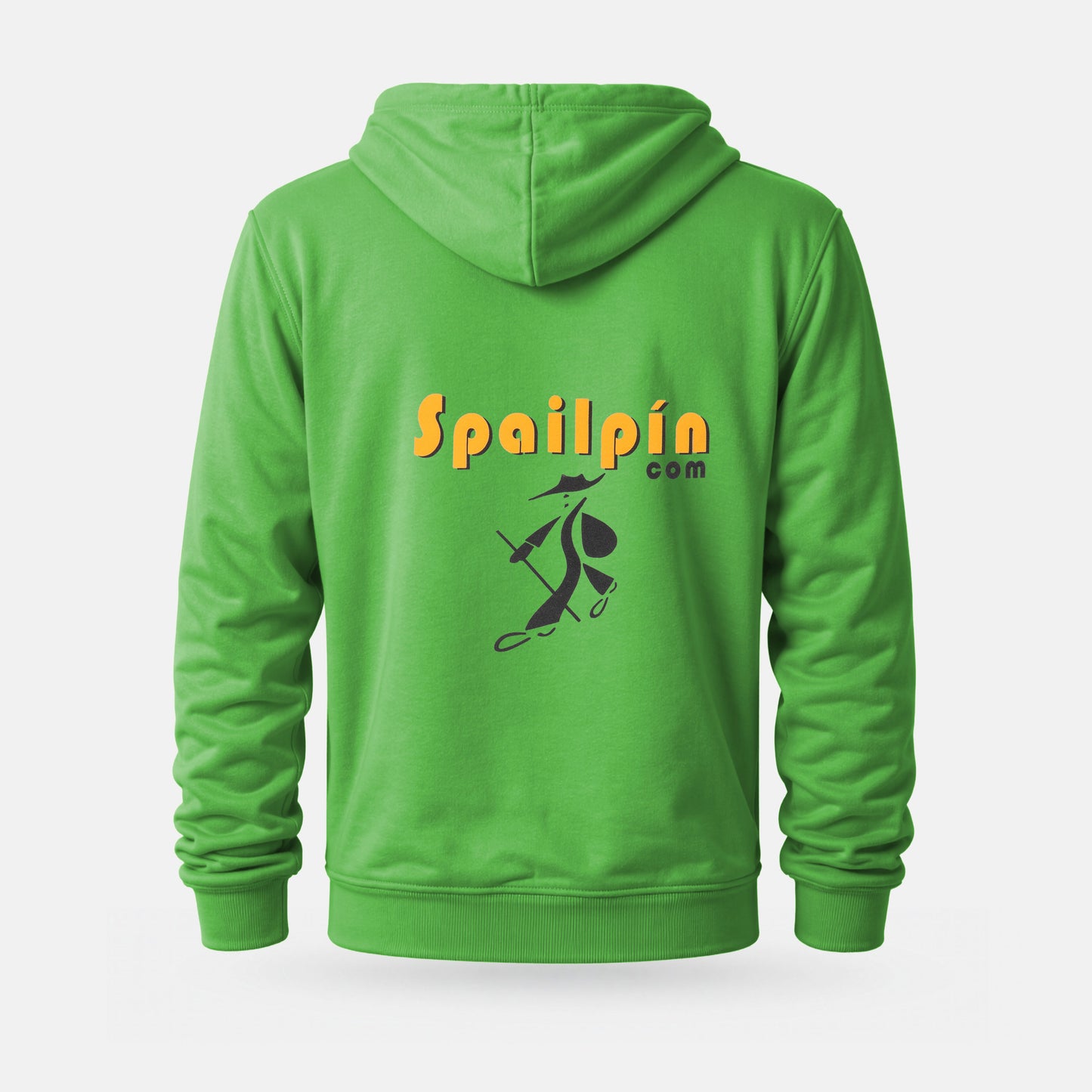 Classic Spailpín Branded - Midweight Adults' Zip-Up Hoodie