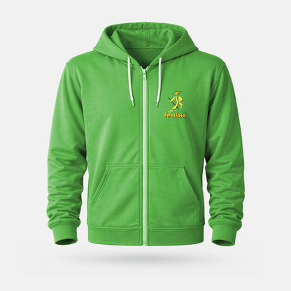 Classic Spailpín Branded - Midweight Adults' Zip-Up Hoodie