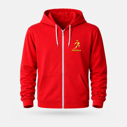 Classic Spailpín Branded - Midweight Adults' Zip-Up Hoodie