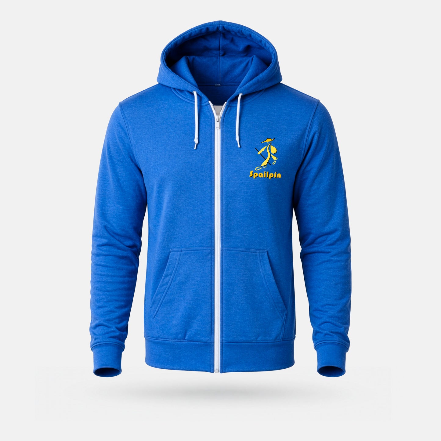 Classic Spailpín Branded - Midweight Adults' Zip-Up Hoodie