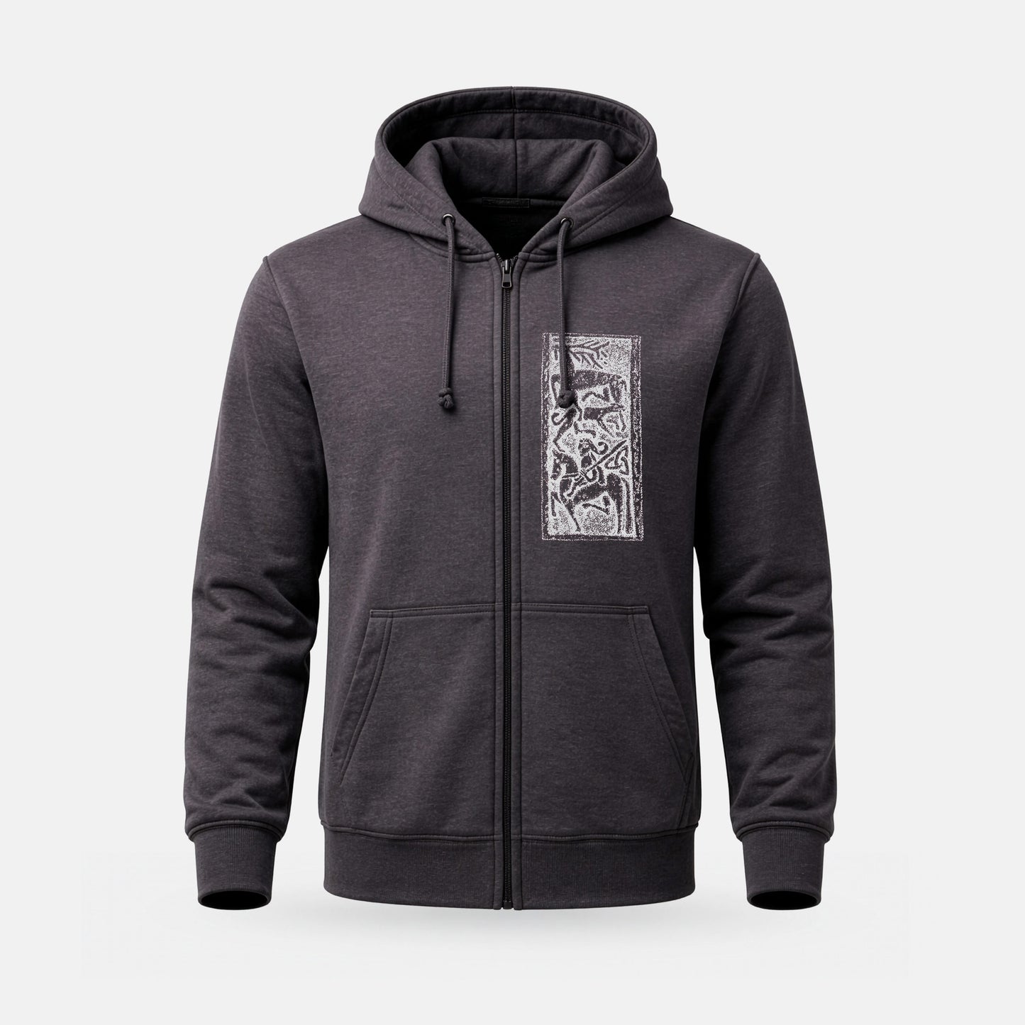Scél Lemm Dúib - Adults' Midweight Zip-Up Hoodie