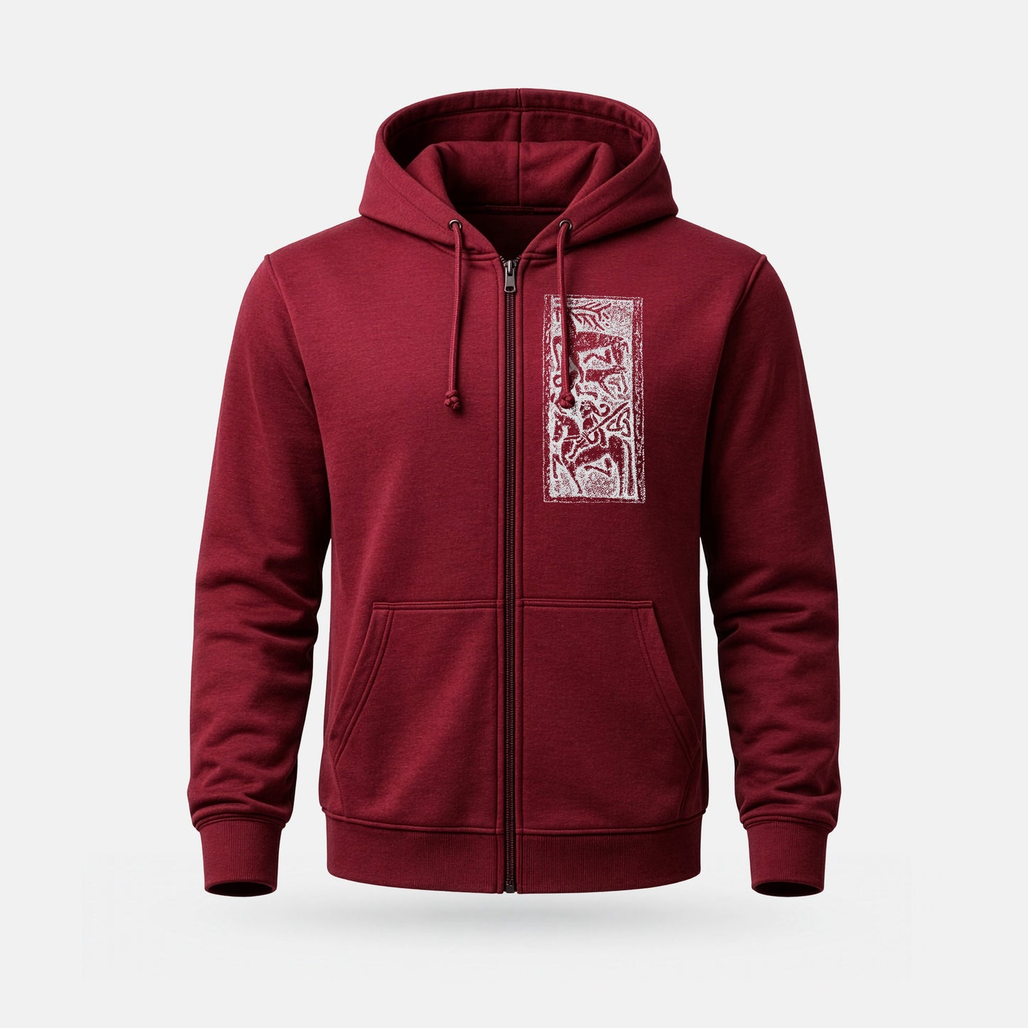 Scél Lemm Dúib - Adults' Midweight Zip-Up Hoodie