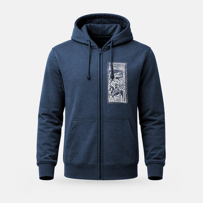 Scél Lemm Dúib - Adults' Midweight Zip-Up Hoodie