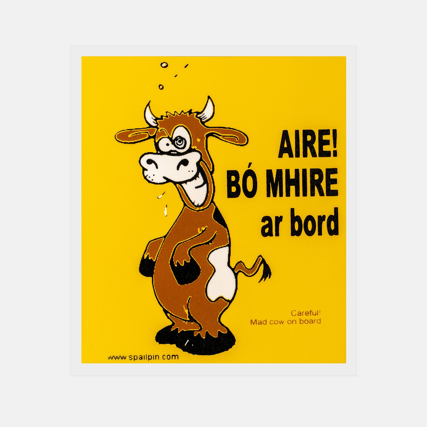 Aire! Bó Mhire ar Bord - Sticker
