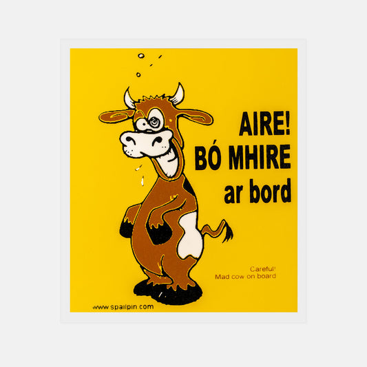 Aire! Bó Mhire ar Bord - Sticker