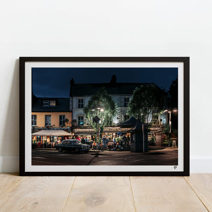 An Evening at the Cross Print