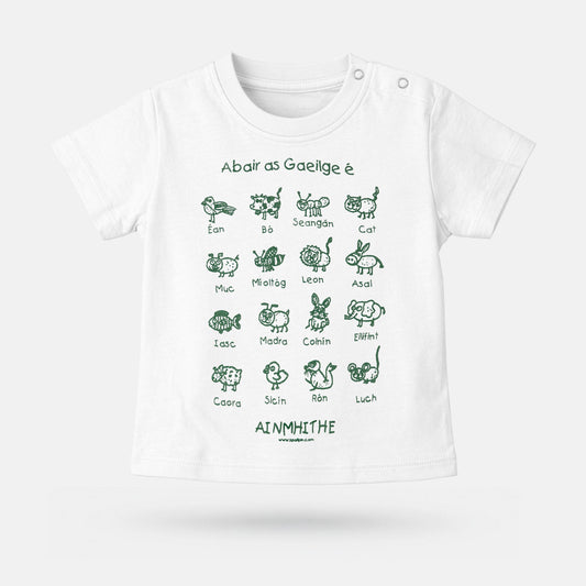 Abair as Gaeilge é, Ainmhithe - Babies’ T-Shirts