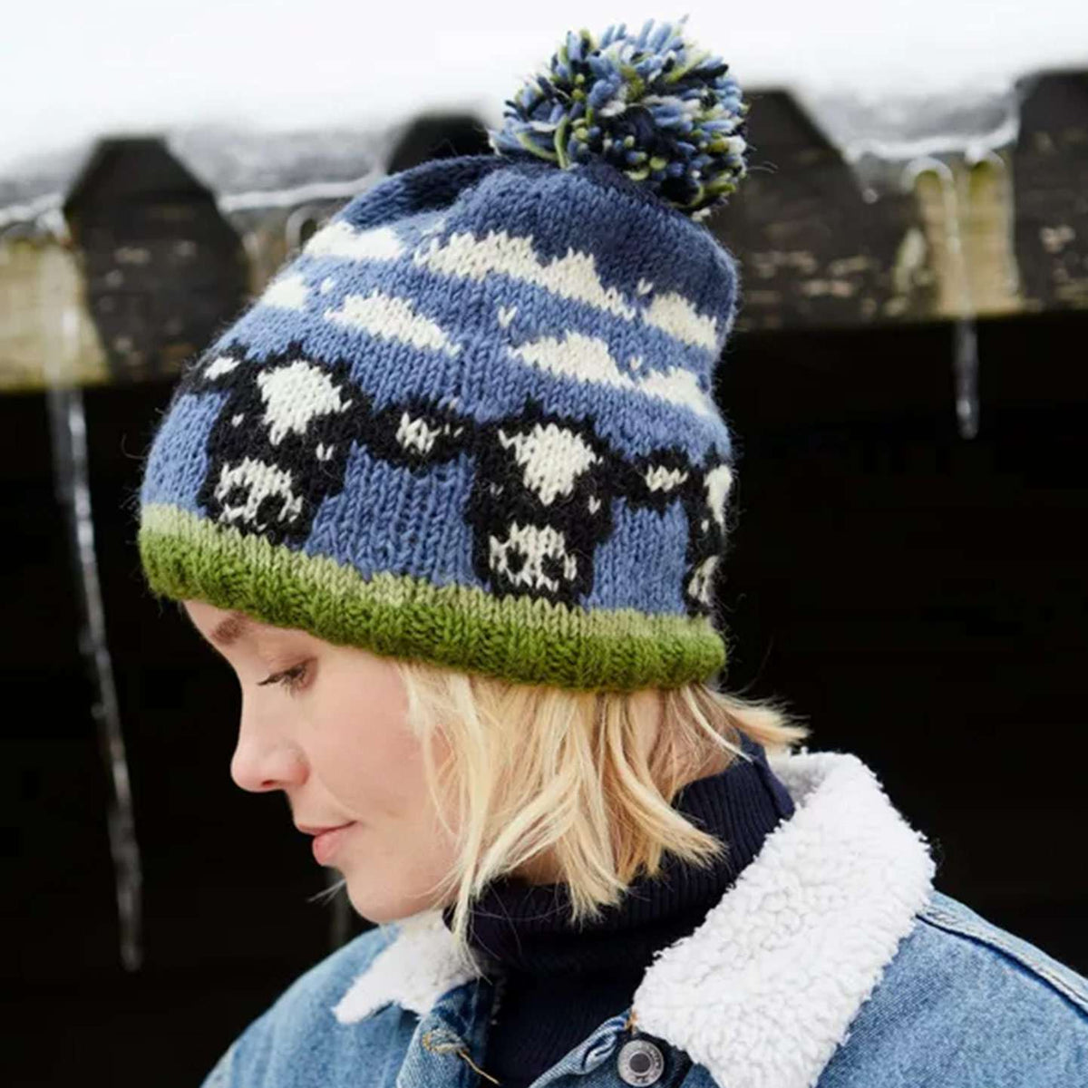 Pachamama Dairy Cow Bobble - Caipín Cniotáilte