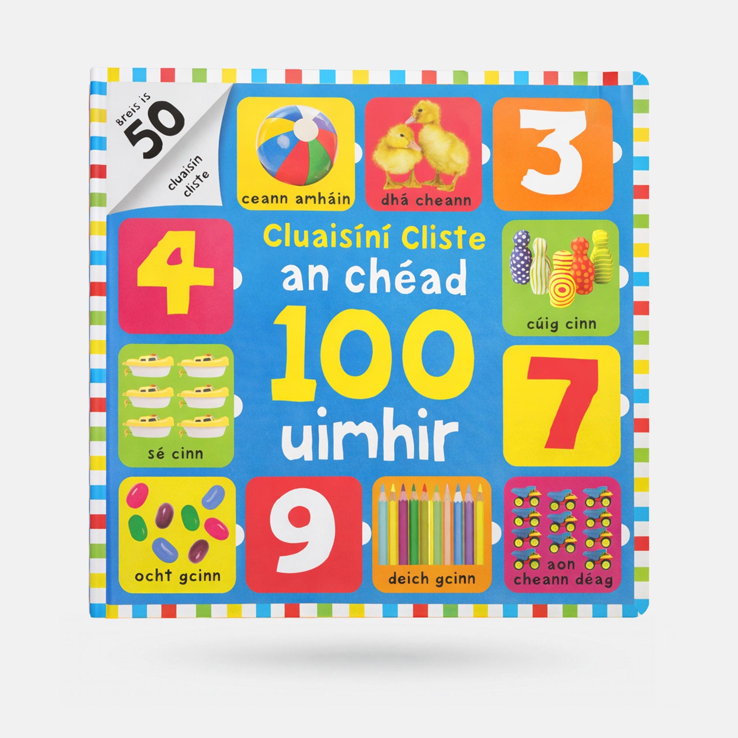 An Chéad 100 Uimhir: Cluaisíní Cliste - Book